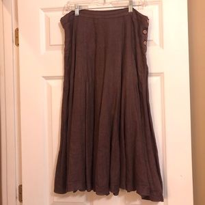 Vintage CP Shades Linen Skirt